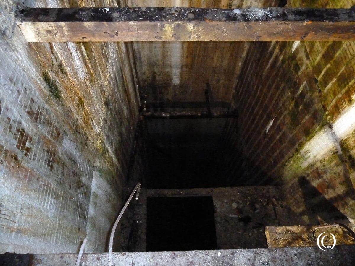 Elevator shaft tunnel system obersalzberg germany