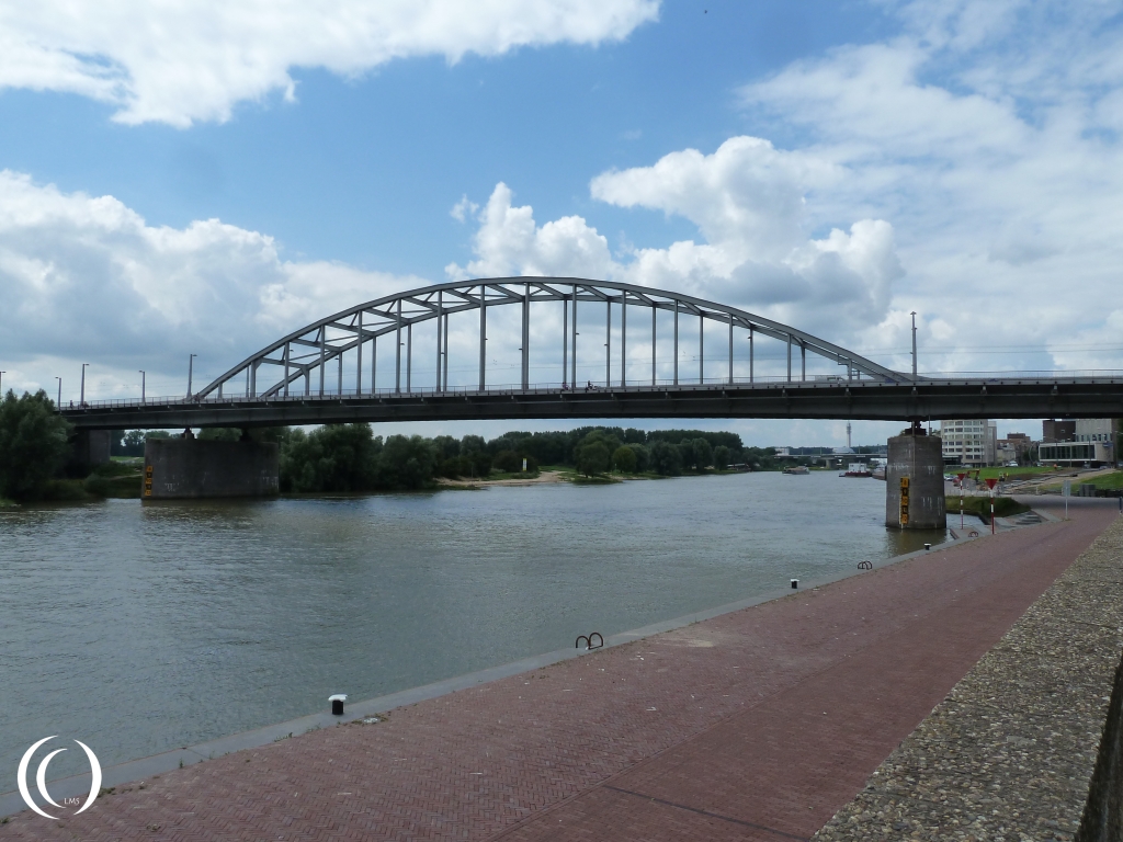 The John Frost Bridge, Operation Market Garden in Arnhem - Netherlands