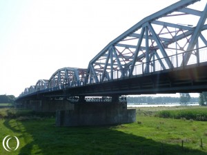 The John S. Thompson Bridge, the 11th bridge of Operation Market Garden near Grave in the Netherlands