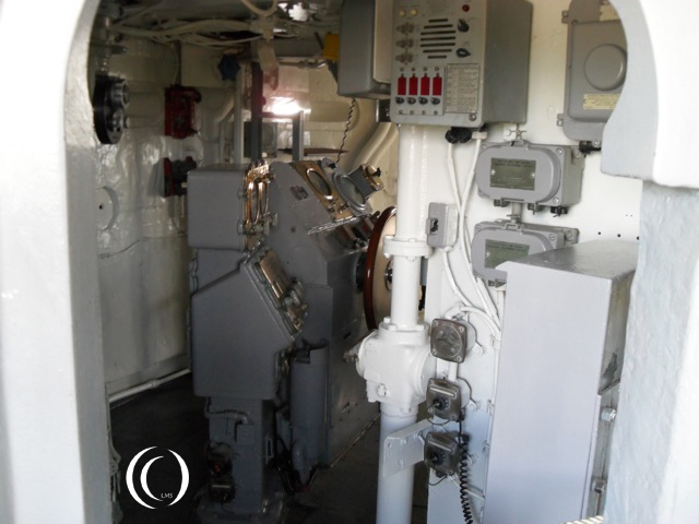 USS Missouri inside view - Photo by Peter Vermeulen