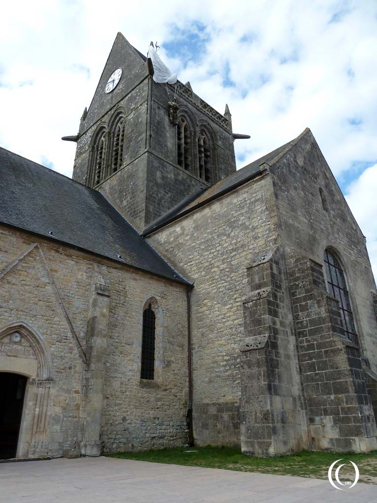 D Day Church Notre Dame De Lassomption Sainte Mère Église Normandy France Landmarkscout 