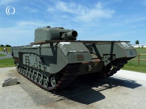Churchill AVRE Mk. IV Tank – Lion-sur-Mer, Normandy, France