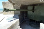 Atlantic Wall: Widerstandsnest 27, Bunker with 50mm KWK gun - Saint-Aubin-sur-Mer, France