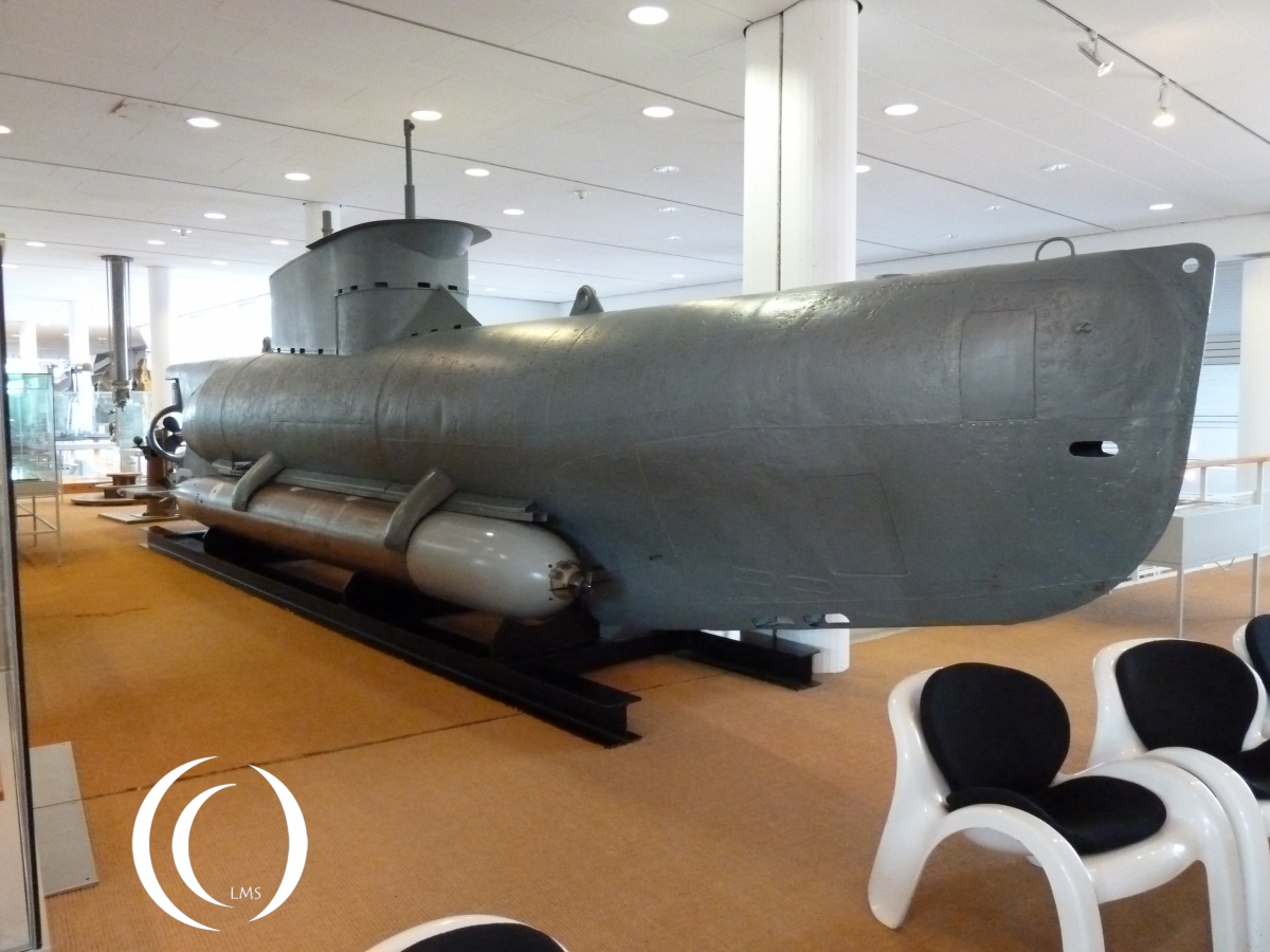 Seehund Klein U-Boot from the Kriegsmarine - Maritime Museum Bremerhaven