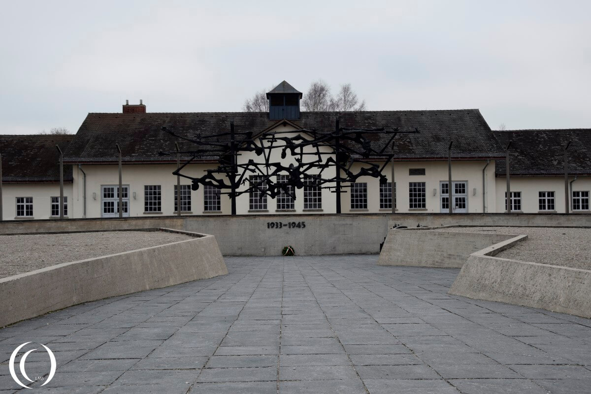 The main Dachau building