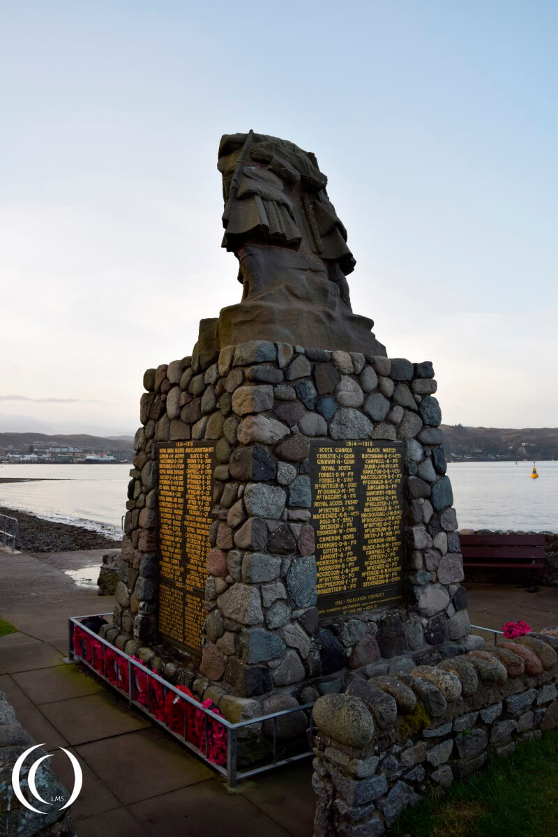 Oban war memorial Scotland (3)