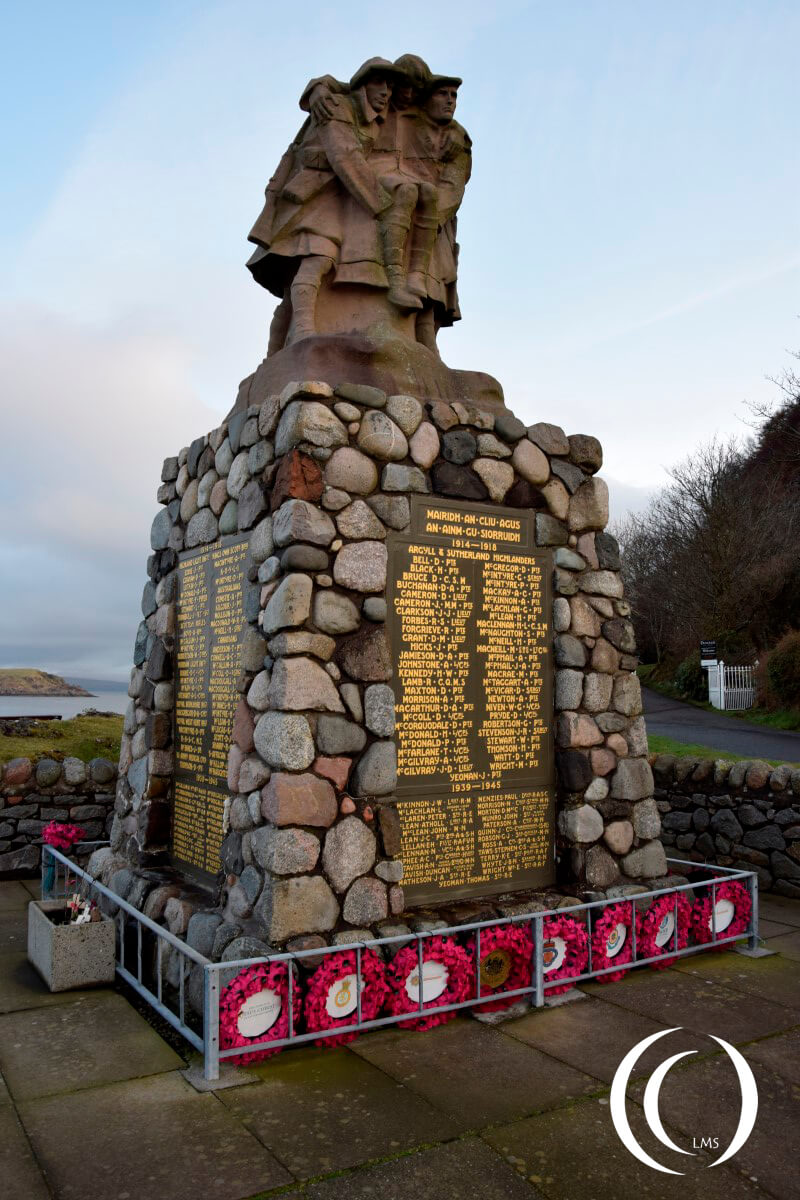 Oban war memorial Scotland (5)