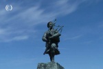 D-Day, Sword Beach: Monument Piper William ‘Bill’ Millin – Colleville-Montgomery, France