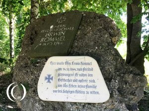 Field Marshal Erwin Rommel Suicide Memorial Stone – Blaustein, Germany