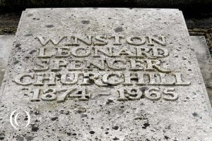 The Grave of Sir Winston Churchill (1874-1965) – Parish Church of St Martin’s, Bladon, United Kingdom