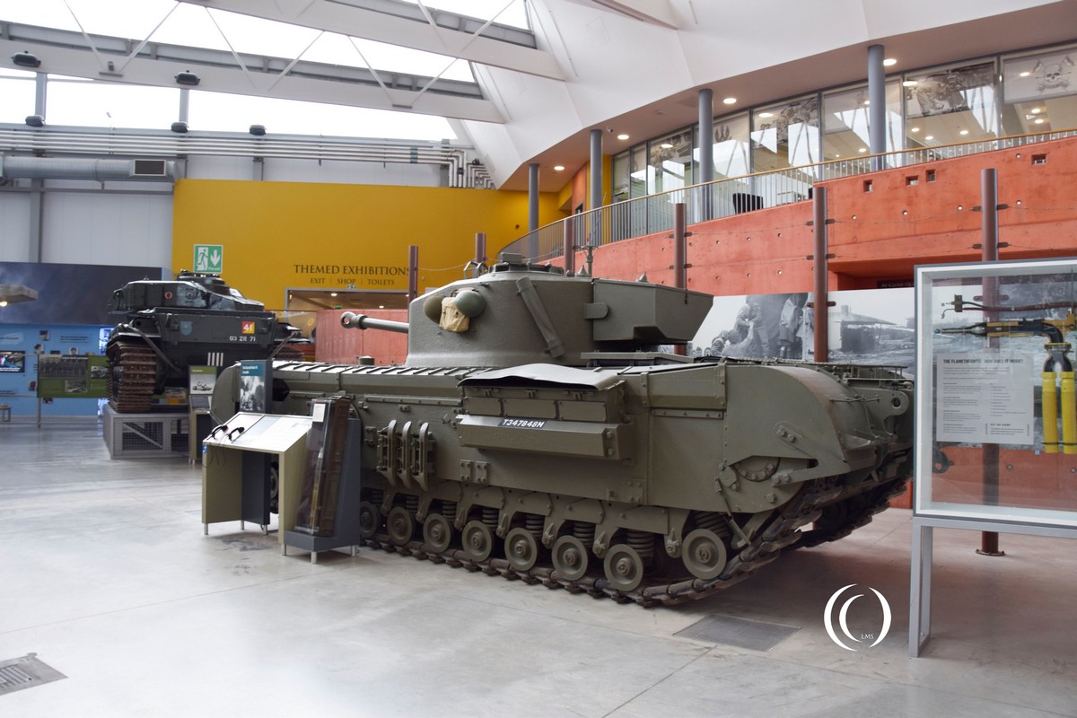 The Jackal; a Churchill tank left behind in the forgotten Battle