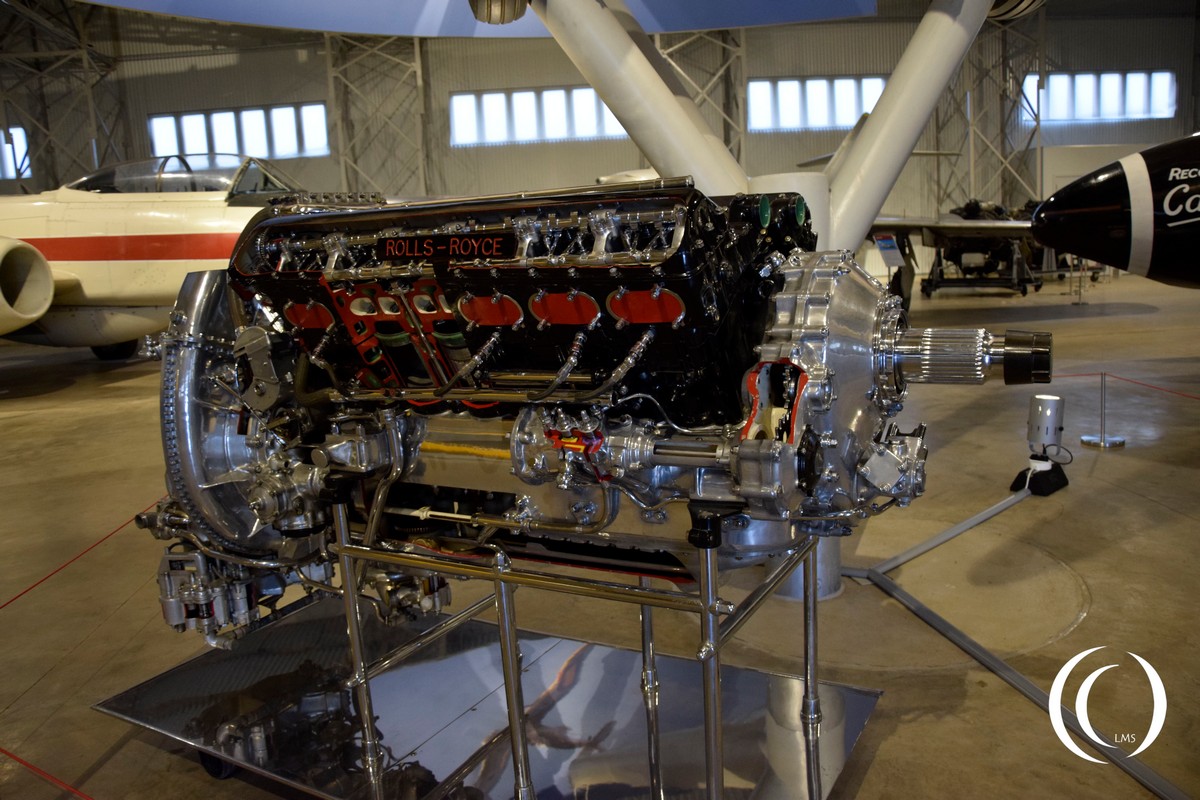 Rolls Royce Merlin engine used in the Suppermarine Spitfire