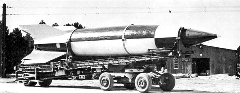 The Meilerwagen – German Trailer for the V2 Rocket and V4 Rheinbote Rocket