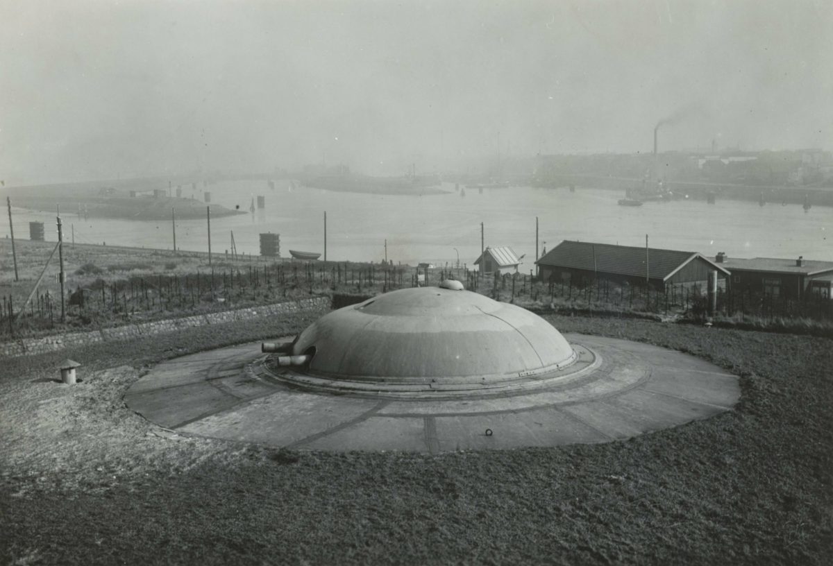 Fort IJmuiden turret