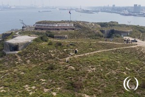 Fort Island IJmuiden – Guarding the water way to Amsterdam, the Netherlands