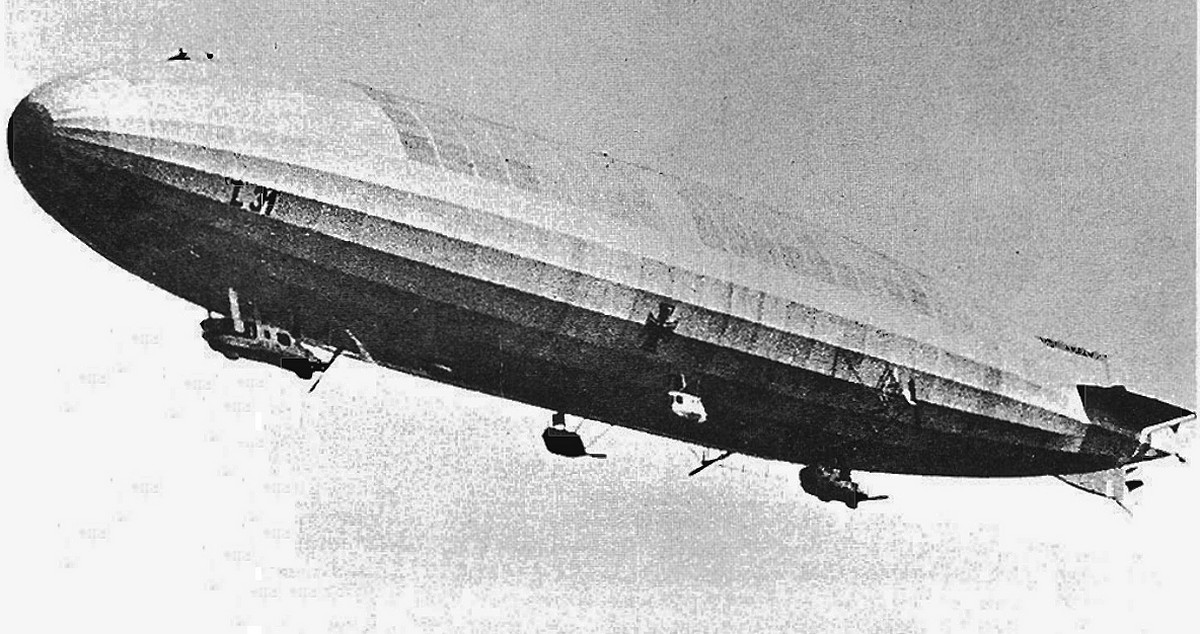 L31 or LZ 72 Super Zeppelin - courtesy Wikipedia