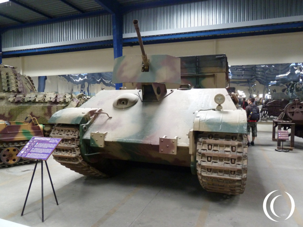 Bergepanther – a Panther based German Armored Recovery Vehicle ...