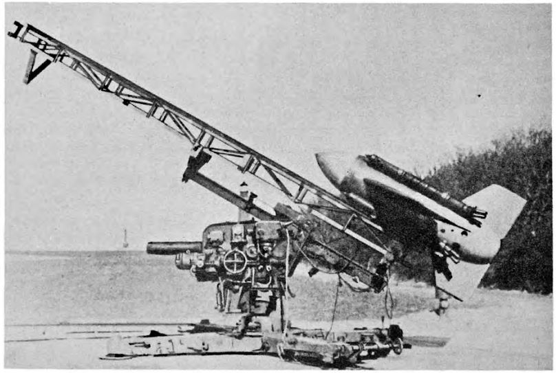 Enzian Missile on a 88mm Gun Mount - Courtesy Wikipedia