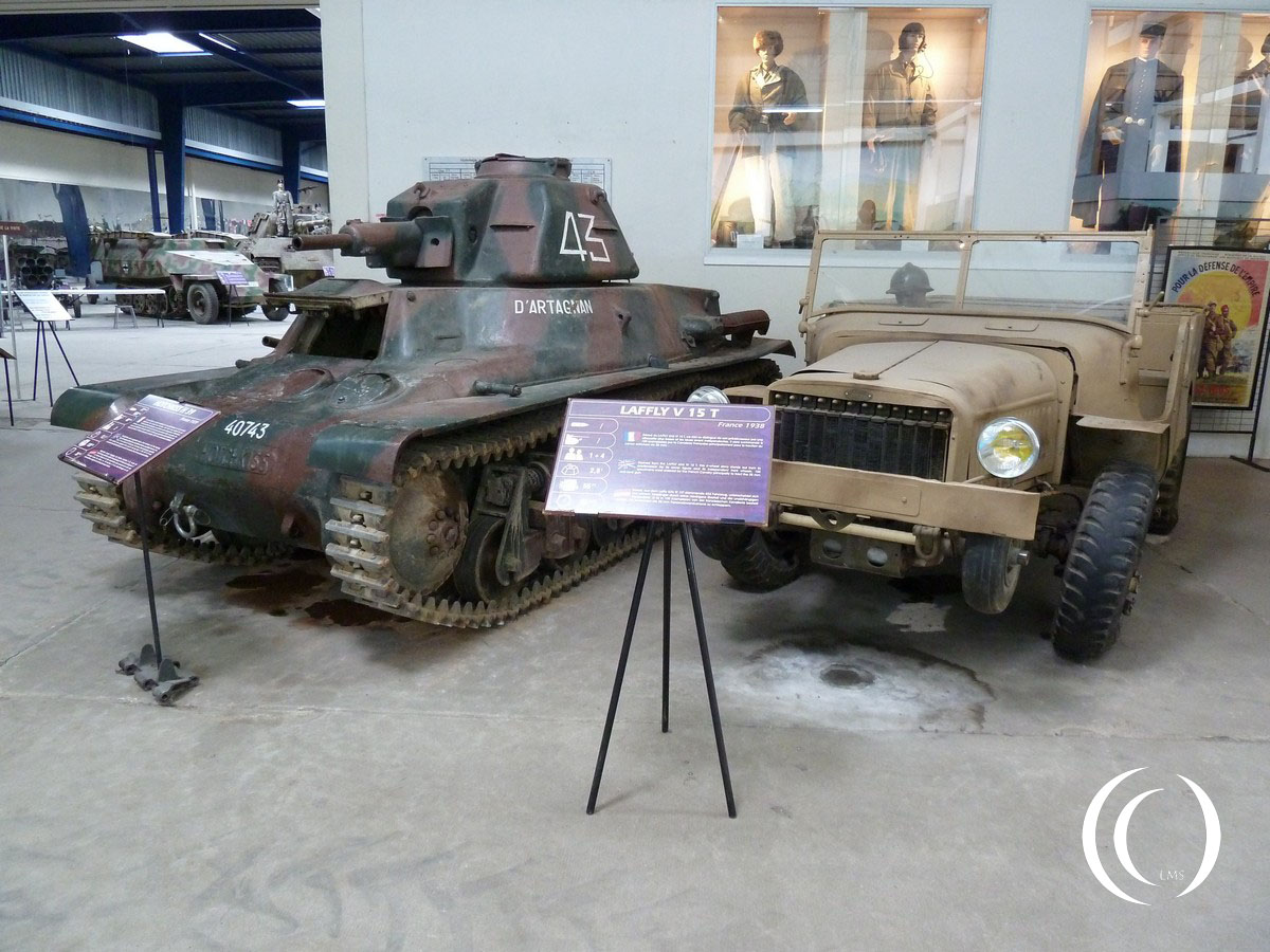 Laffly V15T Artillery Tractor and the Hotchkiss H39 Tank - photo 2014