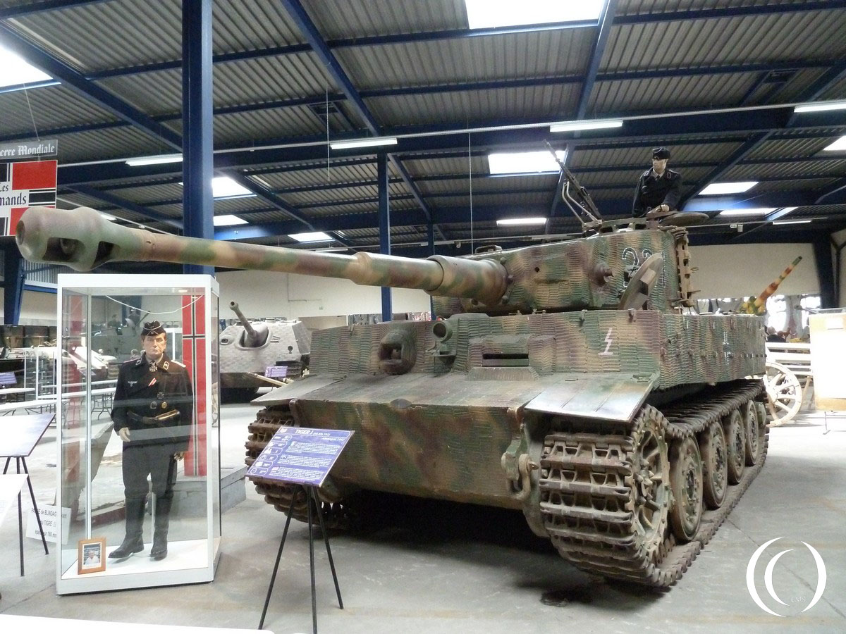 Panzer VI - Tiger - With a mannequin of Tank Ace Otto Carius- photo 2014