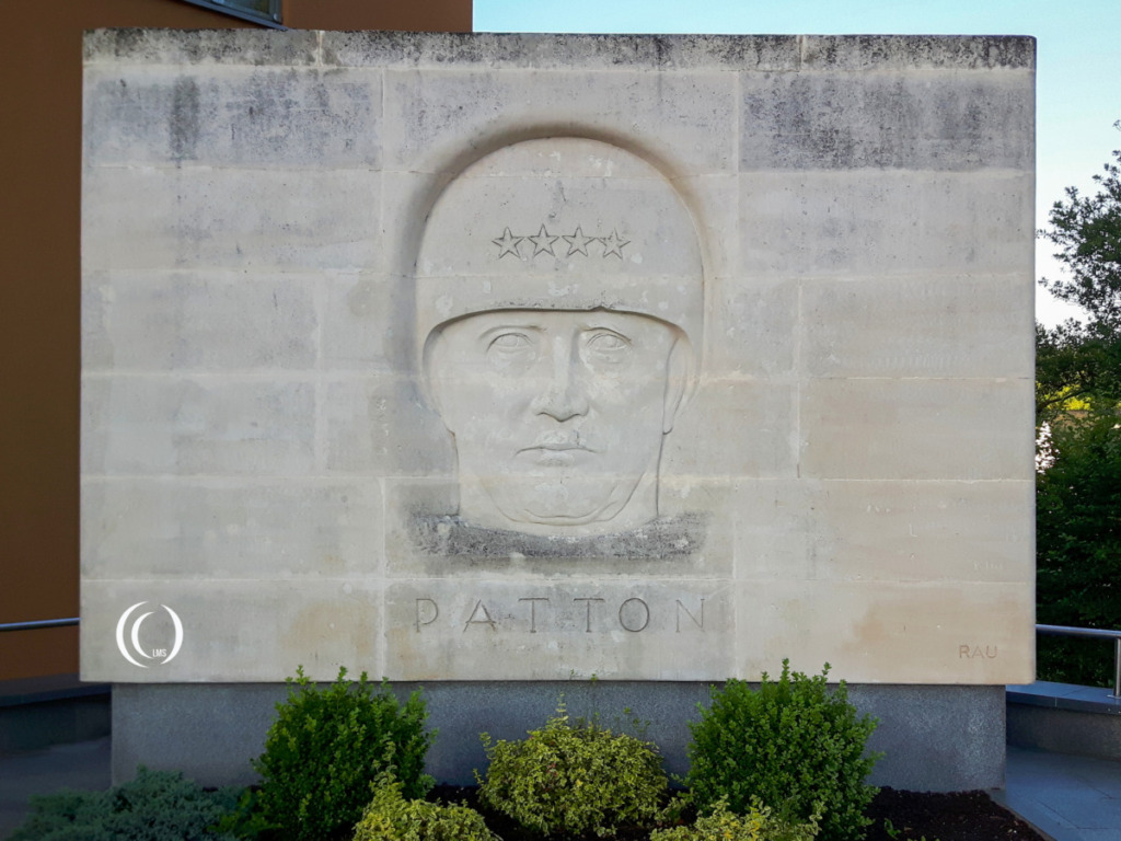 General George S Patton Monument Bastogne Belgium Landmarkscout