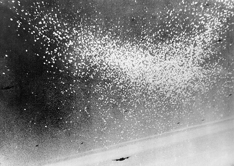 Windows - Chaff deployed by Allied bombers - courtesy Wikipedia