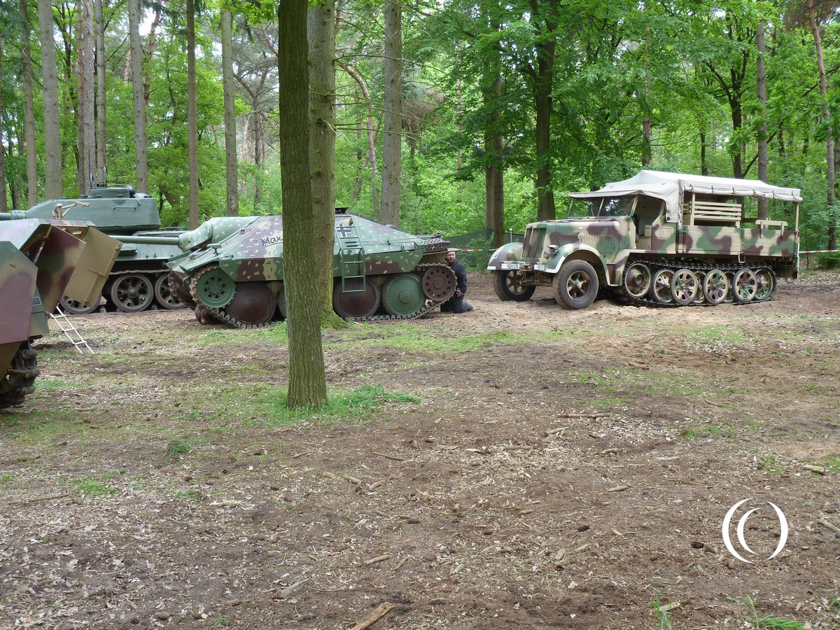 Panzerjager Hetzer 38(t) and Sd.Kfz. 7 – German Haltrack - photo 2013