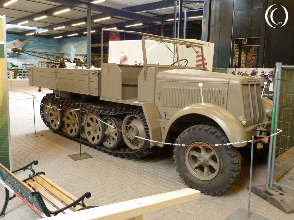 Sd.Kfz. 7 – Krauss-Maffei 8 ton German Halftrack Open Bed Version