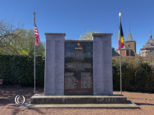 U.S. 740th “Daredevil” Tank Battalion Monument – Dalhem, Neufchateau, Belgium