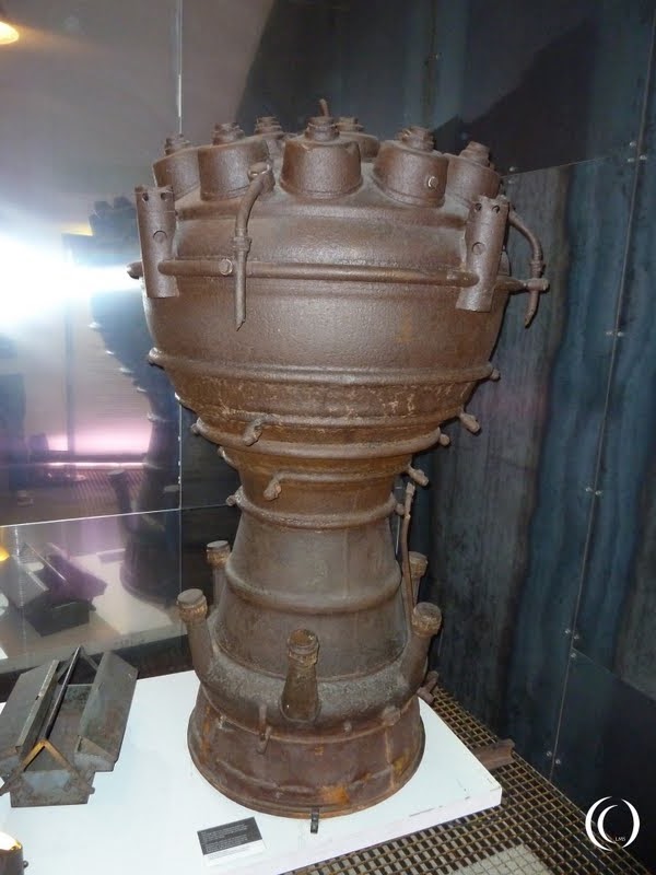 German A4 (V2) rocket engine