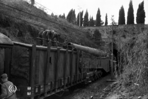 Anzio Annie’s Tunnel hide out during the Battle of Anzio – Ciampino-Frascati railway line, Italy