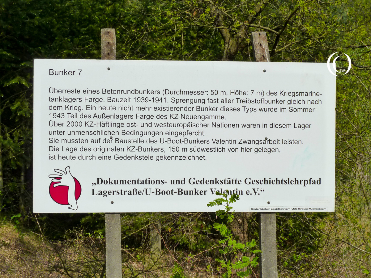 Bunker 7 Information sign
