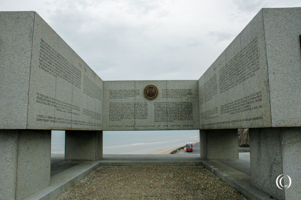 The National Guard Memorial - Omaha Beach - Vierville-sur-mer, Normandy, France