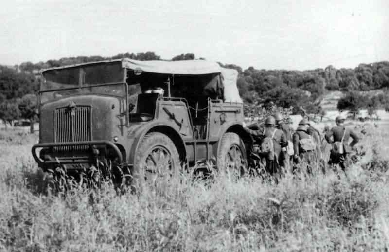 Fiat – Spa Tm40 – Italian Artillery Tractor 