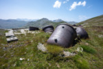 Armor deposit at Col de Restefond – Alpes-de-Haute-Provence, Jausiers, France