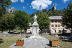 War Memorial for the fallen of Jausiers - Alpes-de-Haute-Provence, France