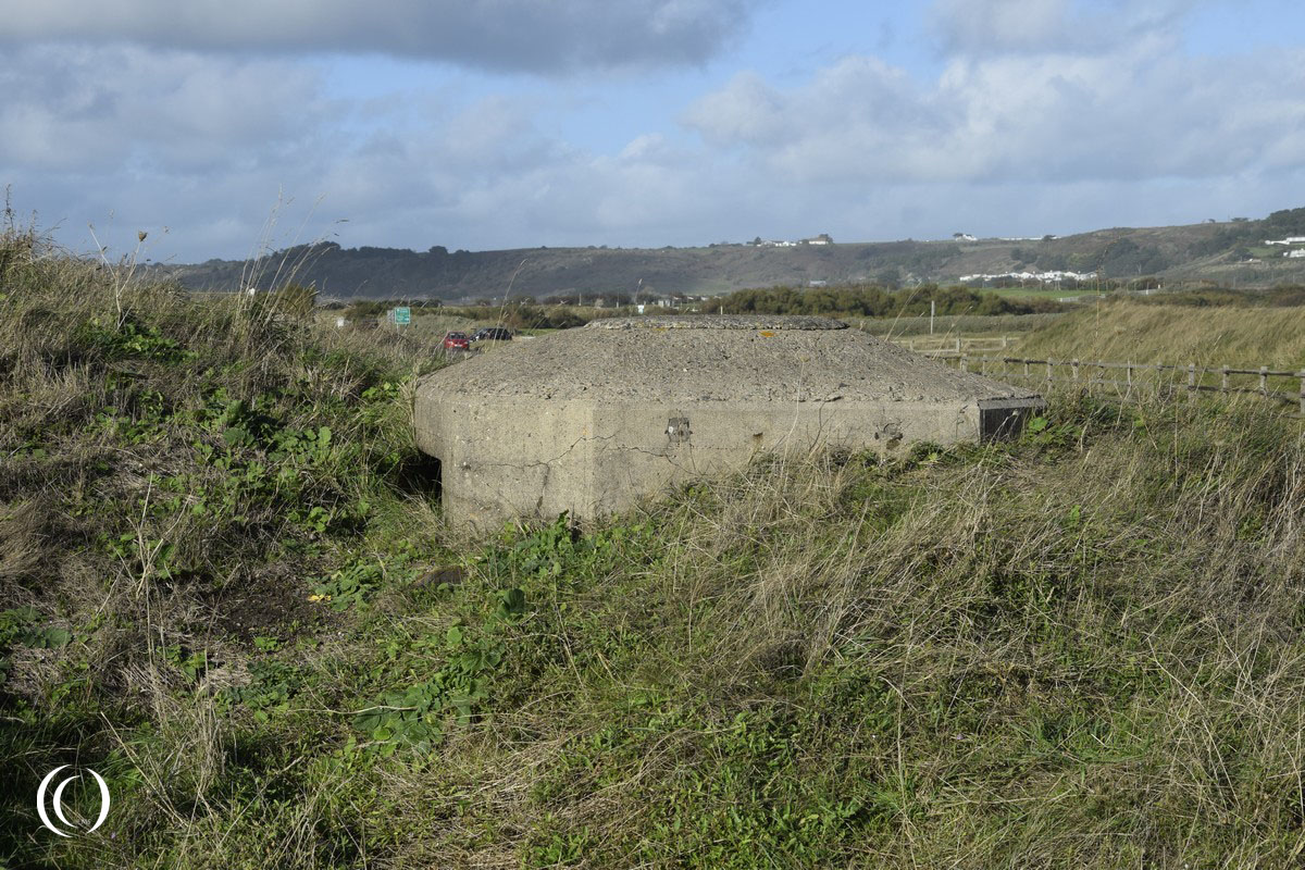 6-Schartentürm WaKoFest type bunker for machineguns at Widerstandsnest Steps Punkt 43 - Jersey , United Kingdom